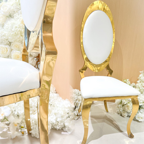 Classic fixed wooden chair