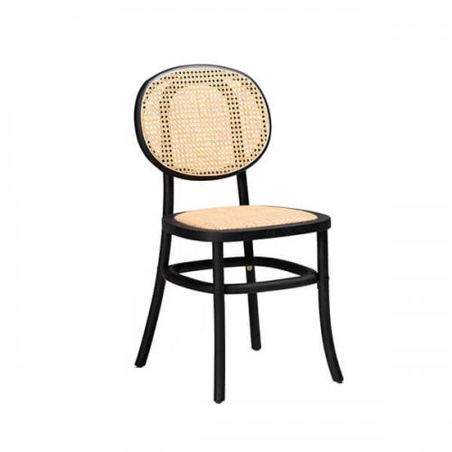 JYWC056 | Black Cafe Chairs