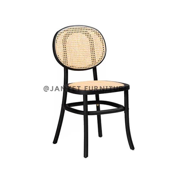 JYWC056 | Black Cafe Chairs