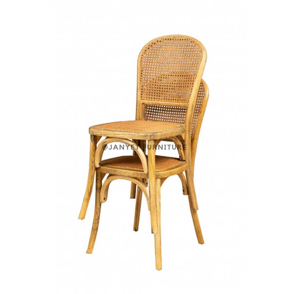 JYWC031 | Cane Back Dining Chair