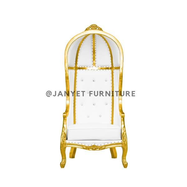 JYTC011 | Canopy Throne Chair