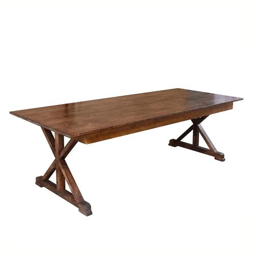 JYWT002 | Cross Legs Farm Table
