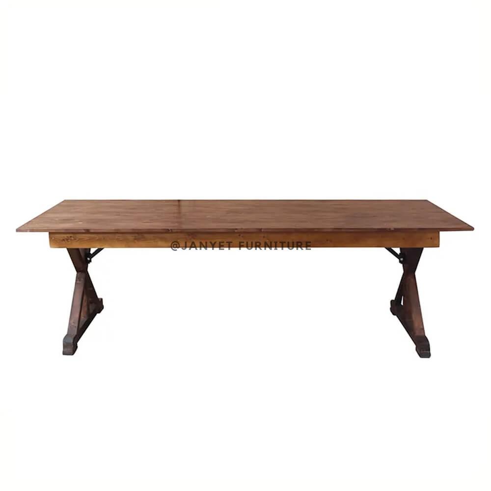 JYWT002 | Cross Legs Farm Table