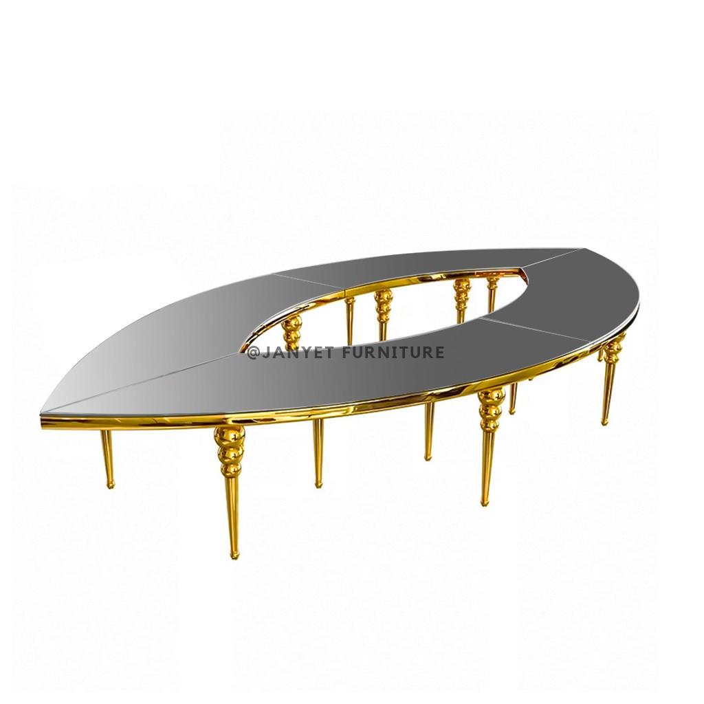 JYWTS012 | Eye Shape Wedding Table