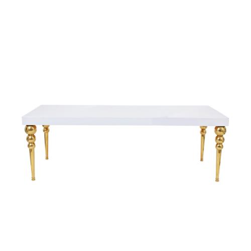 JYWTS001W | Gold Dining Table
