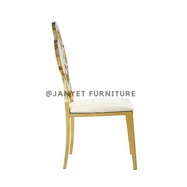 JYS026 | Gold Metal Wedding Chair