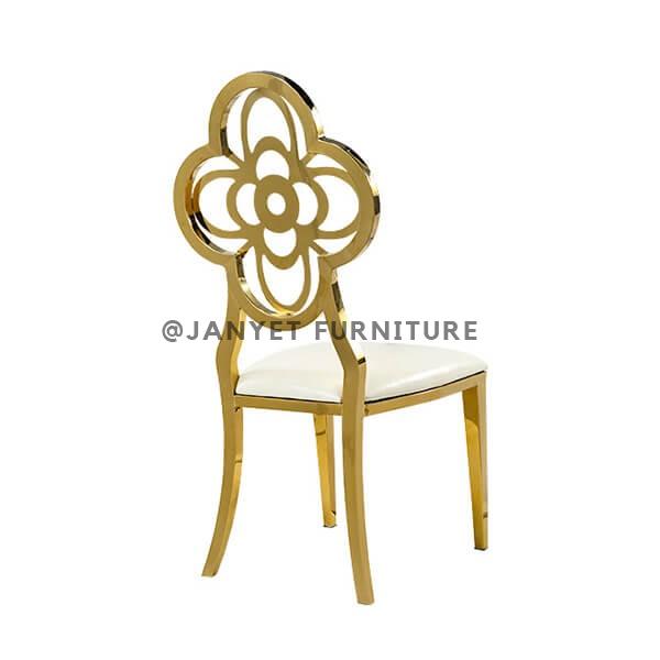 JYS026 | Gold Metal Wedding Chair