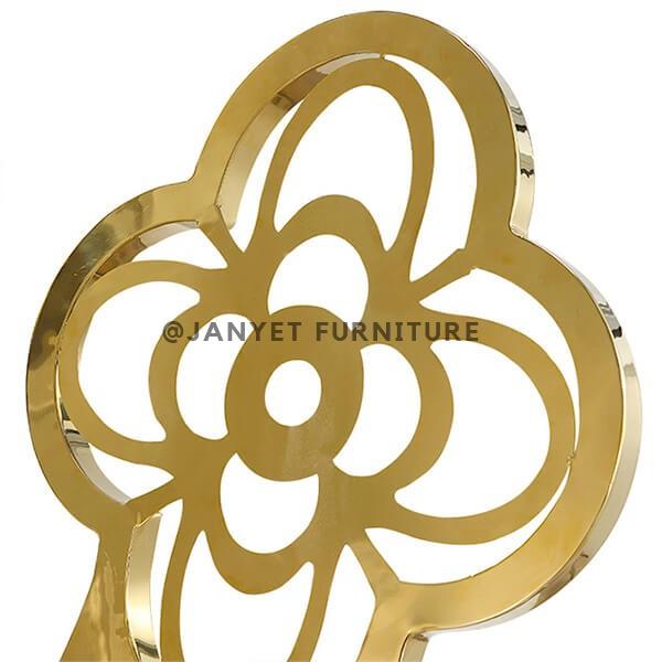 JYS026 | Gold Metal Wedding Chair