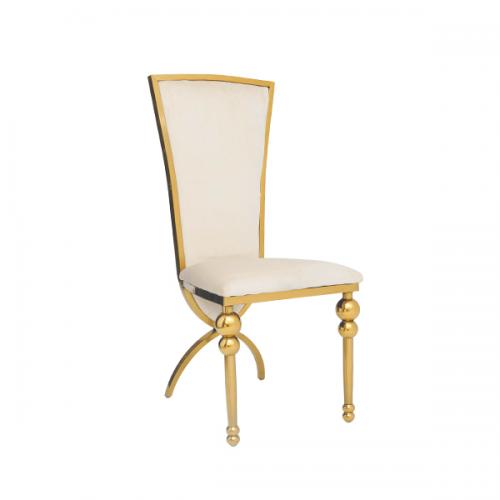 JYS059 | Gold Velvet Dining Chair