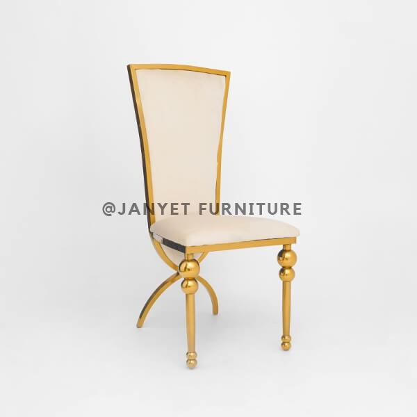 JYS059 | Gold Velvet Dining Chair