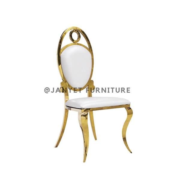 JYS095 | Golden Wedding Chair