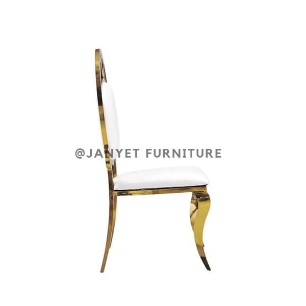 JYS095 | Golden Wedding Chair