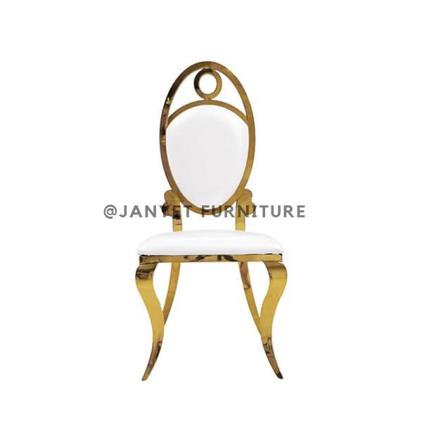 JYS095 | Golden Wedding Chair