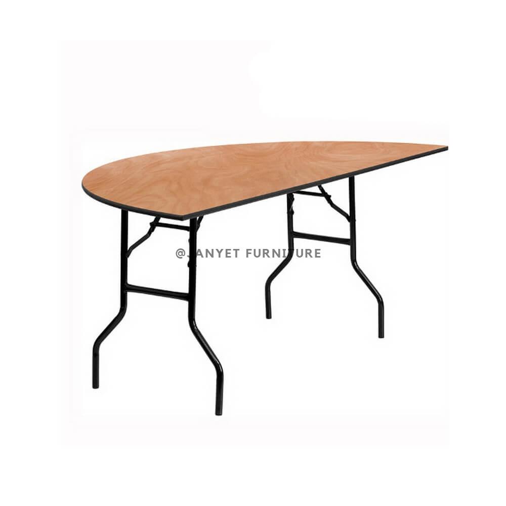 JYFT004 | Half Moon Folding Table