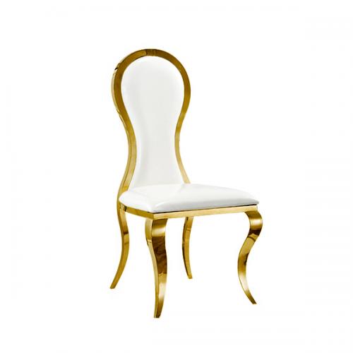 JYS302 | Luxury Stainless Steel Chair