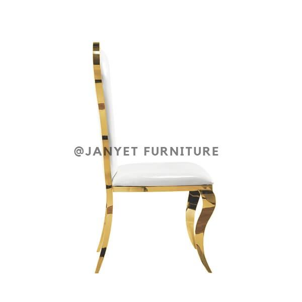 JYS302 | Luxury Stainless Steel Chair
