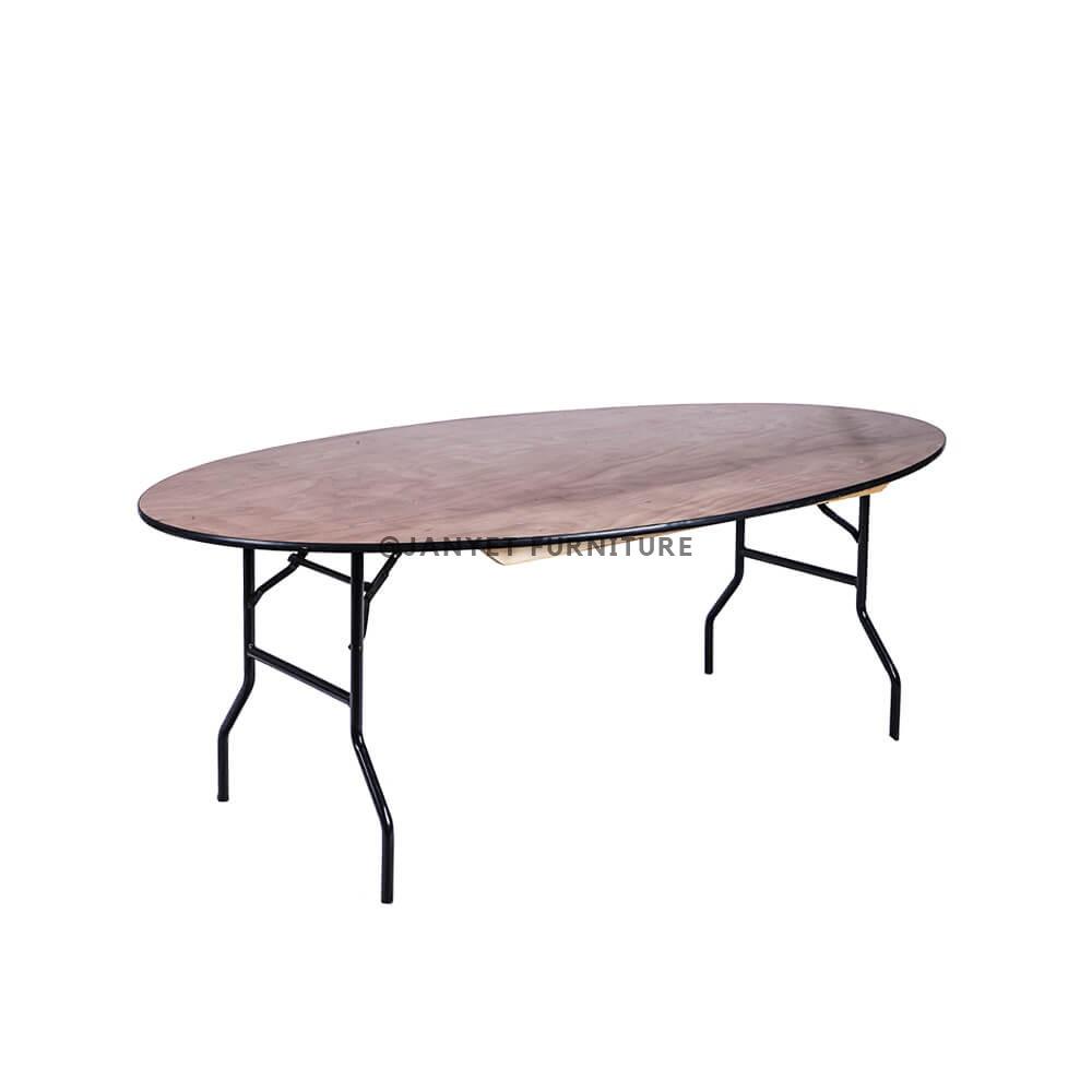JYFT002 | Oval Folding Table
