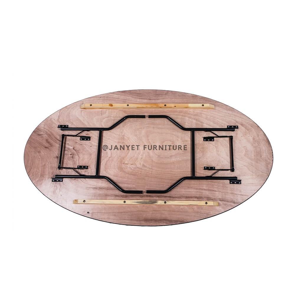 JYFT002 | Oval Folding Table