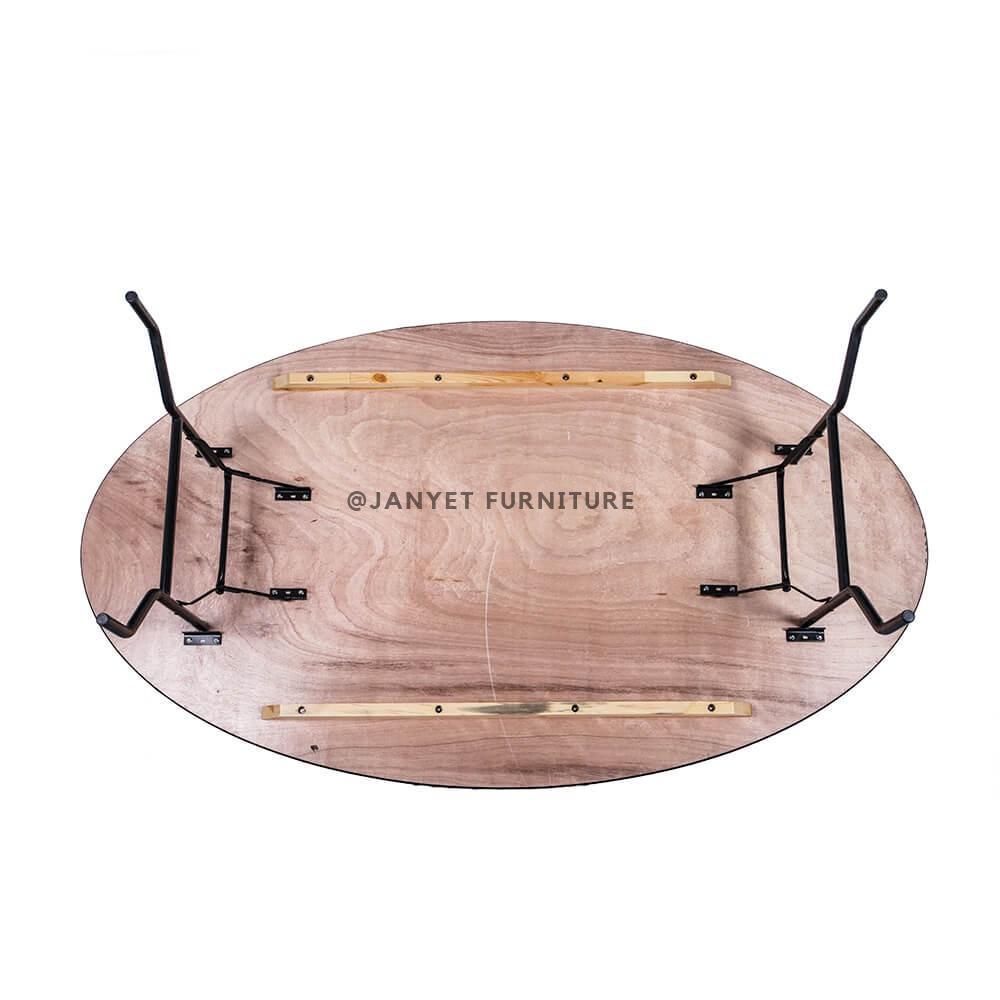 JYFT002 | Oval Folding Table