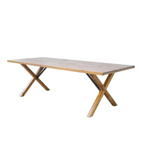 JYWT009 | Cross Leg Rectangle Farm Table JYWT009 | Cross Leg Rectangle Farm Table
