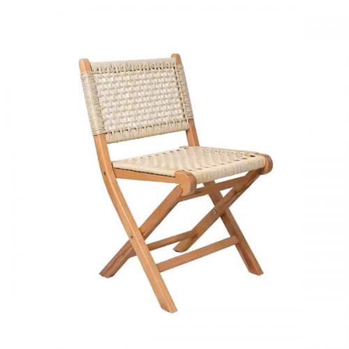 JYWC060 | Rope Folding Chair Wood