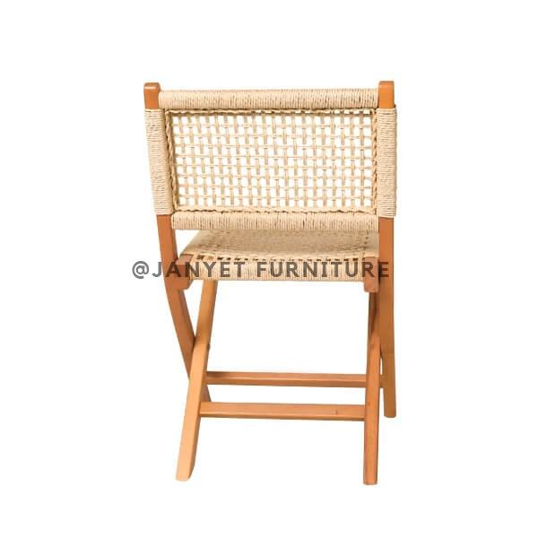 JYWC060 | Rope Folding Chair Wood
