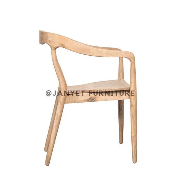JYWCL25 | Rustic Wood Armchairs