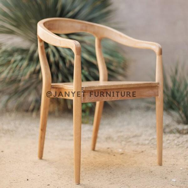 JYWCL25 | Rustic Wood Armchairs