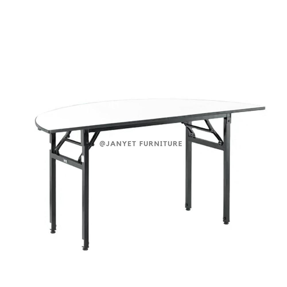 JYFT010 | *Strong Half Moon Folding Table JYFT010 | *Strong Half Moon Folding Table - Image 1