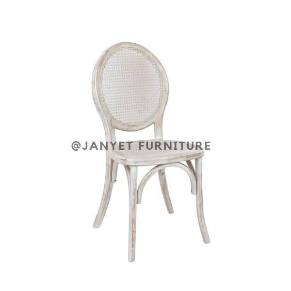 JYWC025 | Wood Cane Back Chair